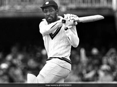 West Indies - Vivian Richards - Yuvraj Singh - Harbhajan Singh - Vivian Richards Birthday: Yuvraj Singh, Others Wish West Indian Legend - sports.ndtv.com - India