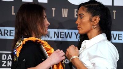 Jake Paul - Eddie Hearn - Katie Taylor - Amanda Serrano - Natasha Jonas - Katie Taylor vs Amanda Serrano Belt: What is on the Line? - givemesport.com - county Garden - county York -  Madison