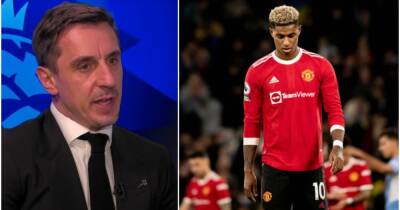 Man Utd's Marcus Rashford considering future - Gary Neville reacts