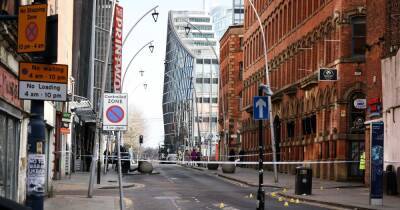 Man arrested after early morning stabbing in Manchester city centre