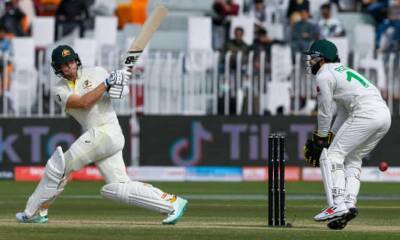 Australia bat towards safety on benign pitch in first Test against Pakistan