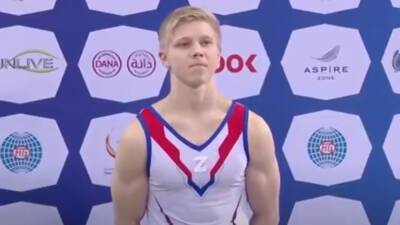 Gymnast Ivan Kuliak wears 'Z' at podium in apparent show of support for Russian forces, FIG condemns actions