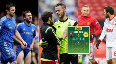 Juan Mata: XI of his greatest teammates is incredible