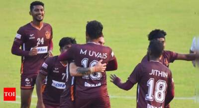 I-League: Gokulam Kerala thrash Real Kashmir 5-1, Mohammedan Sporting beat Sreenidi Deccan 3-1 - timesofindia.indiatimes.com - Slovenia