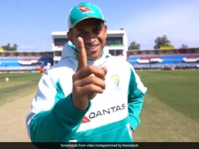 Pakistan vs Australia, 1st Test: Usman Khawaja "Isn't Too Happy" With Rawalpindi Crowd. Here's Why