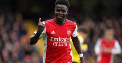 Bukayo Saka stars as Arsenal move into top four with Watford win