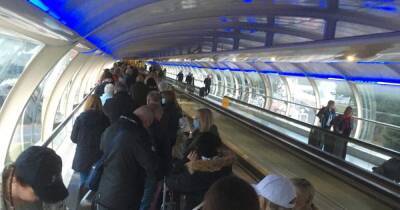 'Total farce and joke'... More passengers hit by delays and long queues at Manchester Airport