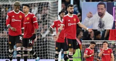 Ferdinand slams Manchester Utd players and their 'awful' body language