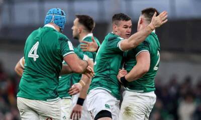 Jones insists Ireland are favourites for Six Nations showdown in England