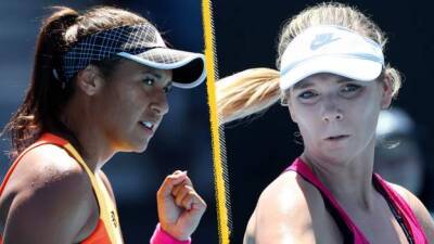 Heather Watson - Rebeka Masarova - Katie Boulter - Indian Wells: Britain's Heather Watson and Katie Boulter both advance in qualifying - bbc.com - Britain - Spain - Italy - China - Japan - India - state California