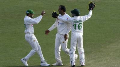 Watch: Mohammad Rizwan Jumps In Joy After Taking Smart Catch To Dismiss Steve Smith During 1st Test