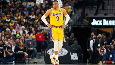 Lakers' Russell Westbrook speaks out about harassment family has been subject to, vows to push back on 'Westbrick' taunts