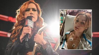 Becky Lynch forced to miss Monday Night Raw after injury leaves her in hospital