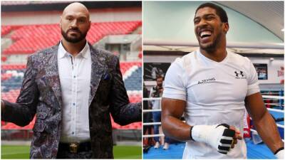 Anthony Joshua appears to mock Tyson Fury's boxing record with 10-word tweet