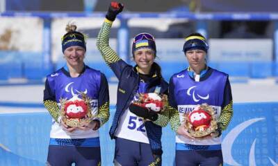 Winter Paralympics: Ukraine pull off double biathlon podium sweep