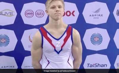 Russian Gymnast's Ukraine Invasion Symbol Blasted As 'Shocking'