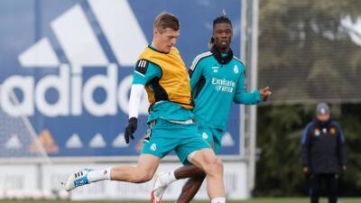 Buenas noticias para Ancelotti: Kroos entrena con el grupo