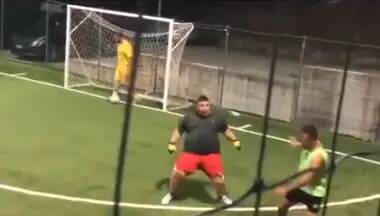 Five-A-Side Player Attempts Cristiano Ronaldo's 'SIUU' Celebration, Ends Up In Hospital - sportbible.com - Usa