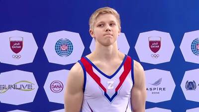 Gymnast Ivan Kuliak defends wearing 'Z' symbol in support of Russian invaders on podium after event - foxnews.com - Russia - Qatar - Ukraine -  Doha - state Indiana -  Donetsk