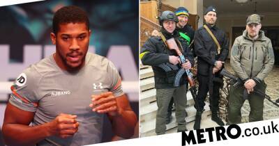 ‘Let him handle what he is handling at the moment’ – Anthony Joshua reluctant to discuss Oleksandr Usyk fight amid talk of delay