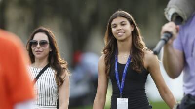 Tiger Woods - Woods to have teen daughter introduce him at Hall of Fame - tsn.ca - Florida - county Davis - county Love -  Bern