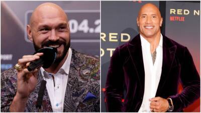 Tyson Fury wants Dwayne 'The Rock' Johnson to play him in a movie on his life