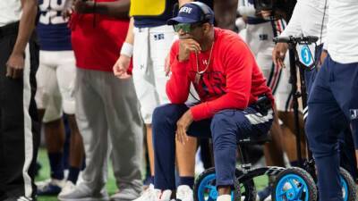 Jackson State Tigers football coach Deion Sanders says he had two toes amputated after medical setback