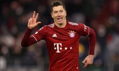 Serge Gnabry - Julian Nagelsmann - Robert Lewandowski - Thomas Müller - Leroy Sané - Lewandowski’s 11-minute hat-trick puts Bayern on course for 7-1 rout of Salzburg - theguardian.com