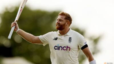 Jonny Bairstow - Chris Woakes - Jayden Seales - Bairstow century lifts England to 268 for six against Windies - channelnewsasia.com - Australia