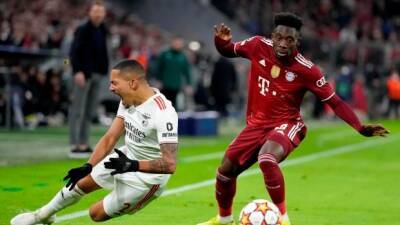 Bayern Munich - Julian Nagelsmann - Alphonso Davies - Bayern says Davies 'looking good' for April Champions League quarters - tsn.ca - Qatar - Canada - Panama - Jamaica - Costa Rica