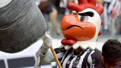 Brazilian mascot banned for one game for intimidatory gesture