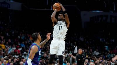 Irving scores 50, Nets beat Hornets to snap four-game skid