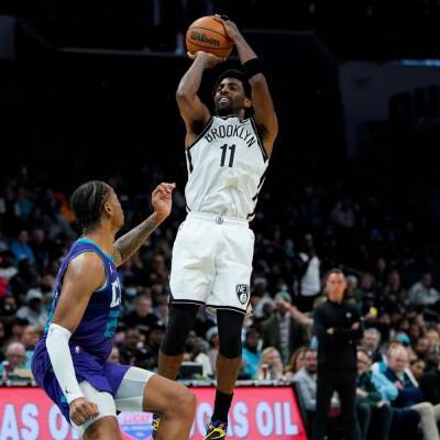 Kyrie Irving's season-high 50 points lead Brooklyn Nets past Charlotte Hornets to snap skid