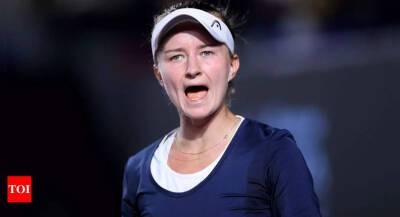 Top seed Barbora Krejcikova withdraws from Indian Wells tournament