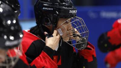 'Girls can compete': China's Yu makes history with ice hockey debut