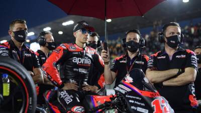 Maverick Viñales - Cara y Cruz en Aprilia - en.as.com - Qatar
