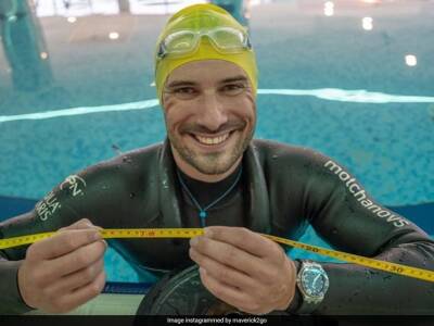 Croatian Freediver Sets Record For Longest Underwater Walk In One Breath - sports.ndtv.com - Croatia