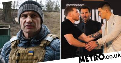 Klitschko brothers call for Russian boxer to be banned from fighting Canelo Alvarez