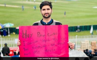 Pakistan vs Australia: Fans Train Guns On Rawalpindi Pitch Curator With Brutal Memes - sports.ndtv.com - Australia - Pakistan