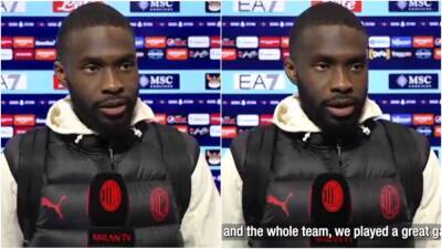 Fikayo Tomori: AC Milan defender’s Italian interview goes viral