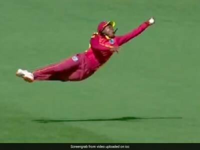 Watch: West Indies' Deandra Dottin Takes Spectacular One-Handed Catch vs England