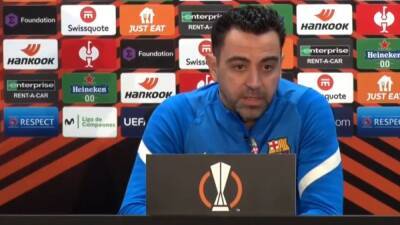 Pedro Sánchez - A Koeman le van a pitar los oídos: Xavi, sobre los hábitos - en.as.com - Madrid