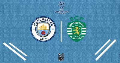 Man City vs Sporting Lisbon LIVE early team news, goal and score updates from Champions League