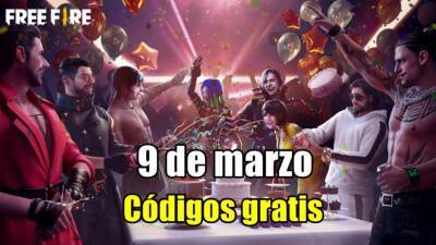 Códigos Free Fire de hoy 9 de marzo de 2022; todas las recompensas gratis - MeriStation - en.as.com
