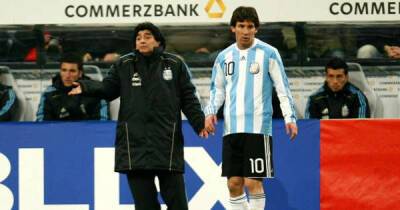 Throwback: Messi and Maradona team up in All Star charity match