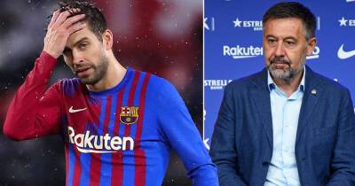 Pique criticises ex-Barca president Bartoemu and slams his 'lies'