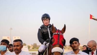 Tadhg O’Shea crowned UAE champion jockey for 10th time after 'remarkable season' - thenationalnews.com - Abu Dhabi - Sudan - Uae - Dubai
