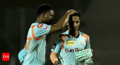 IPL 2022: Lucknow's Evin Lewis lauds 'confident guy' Ayush Badoni - timesofindia.indiatimes.com - India - county Kings -  Chennai