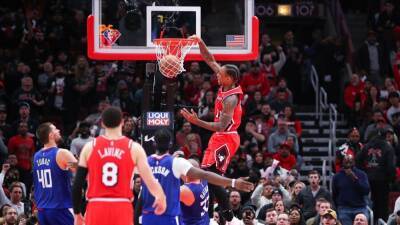 Paul George - DeMar DeRozan's 50-point game carries Chicago Bulls to key OT win - espn.com -  Chicago