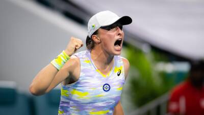 Iga Swiatek 'really excited' after beating Jessica Pegula to book Naomi Osaka final showdown at Miami Open